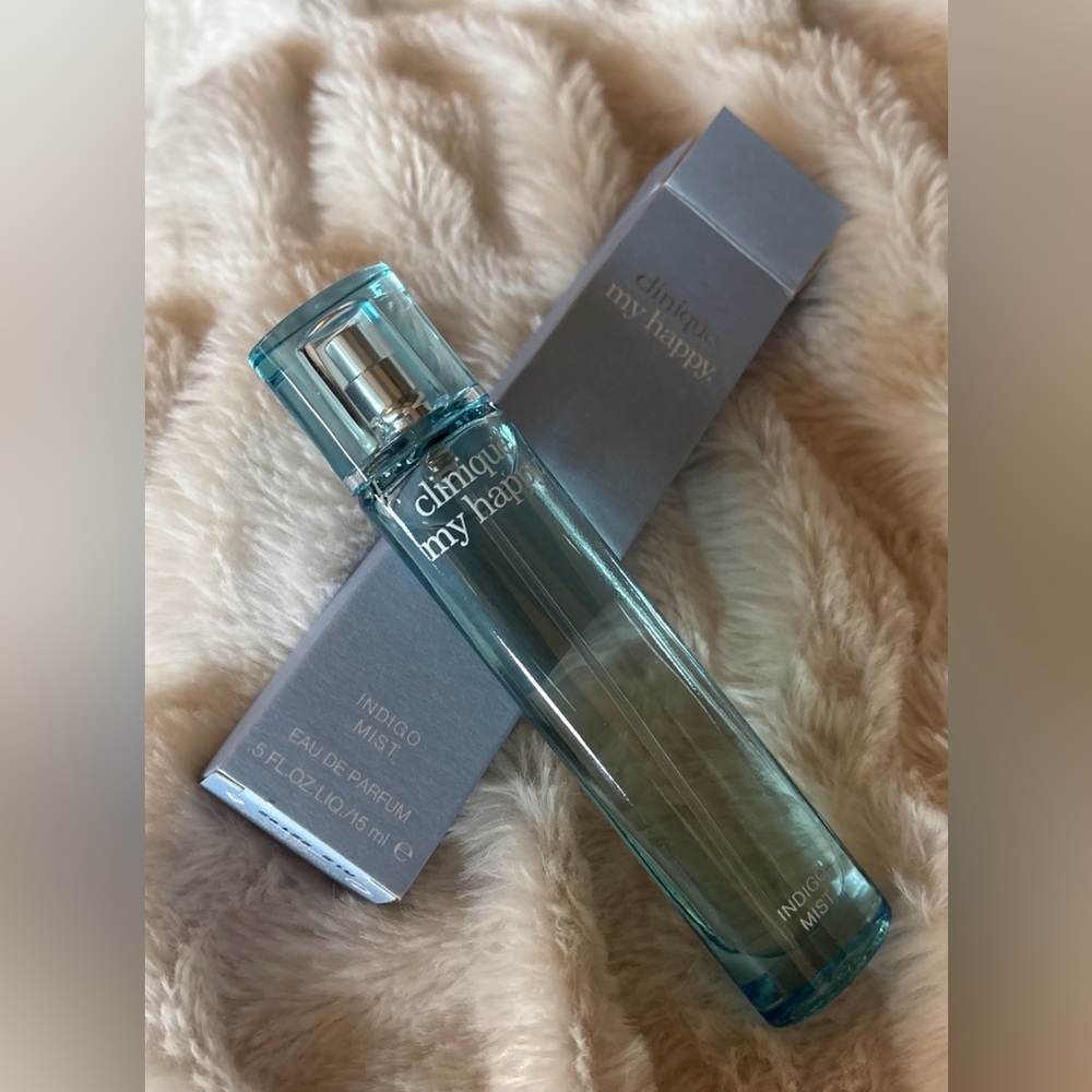 Clinique My Happy Indigo Mist Perfume in Blue